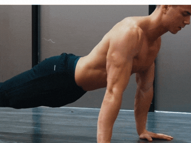 Inconsistent lower back push-up