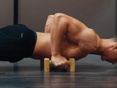 Parallette push-ups