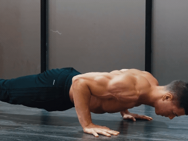 Incomplete bottom range push-up